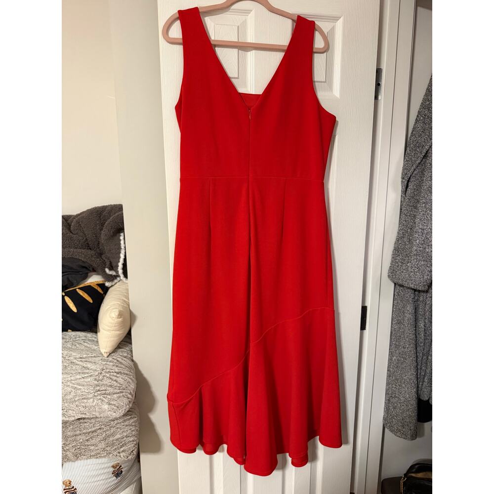 Sharagano Red Dress size 16 - Picture 5 of 5